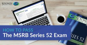 Series 52 exam study guide in hardcopy and digital form