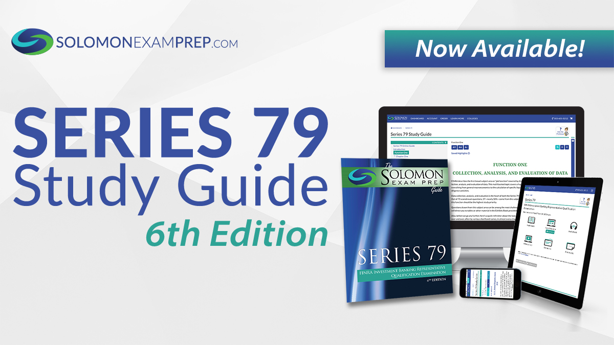 Series 79 Study Guide in digital and book forms