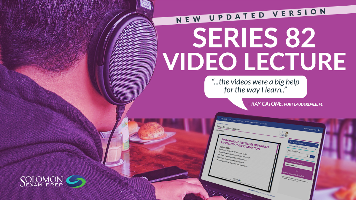 Expanded Series 82 Video Lecture Now Available